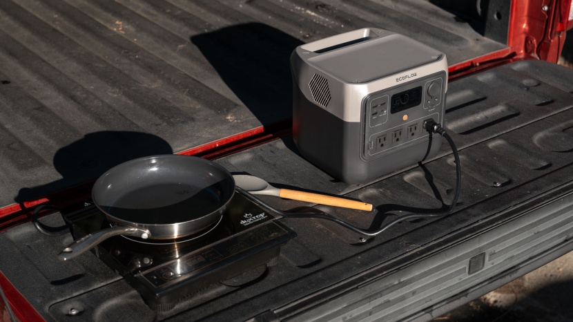 ecoflow river 2 pro - the river 2 pro has enough power to run camping appliances like our...
