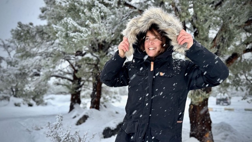 the oversized hood provides incredible protection for your neck and...