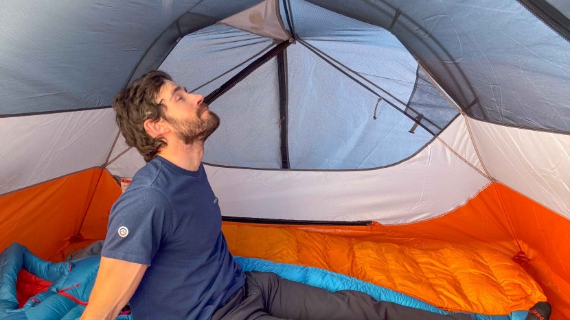 rei co-op half dome 3 - this model even includes ample headroom for you and two more camping...