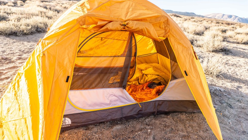 the north face stormbreak 2 - the option to have a large door in the vestibule was a great...