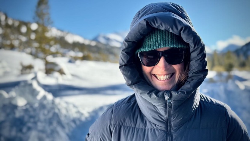 the or coze has an extra-thick down baffle around the hood. while...