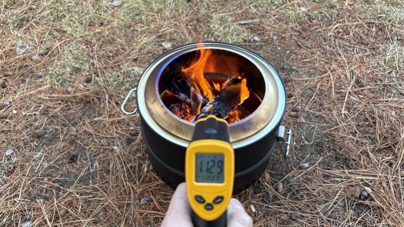 ciays smokeless - while we wish the radiant heat were better, the actual temperature...