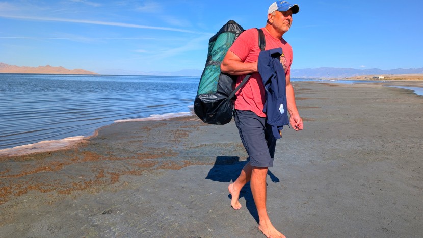 camping table - each table was carried over large distances to determine its...