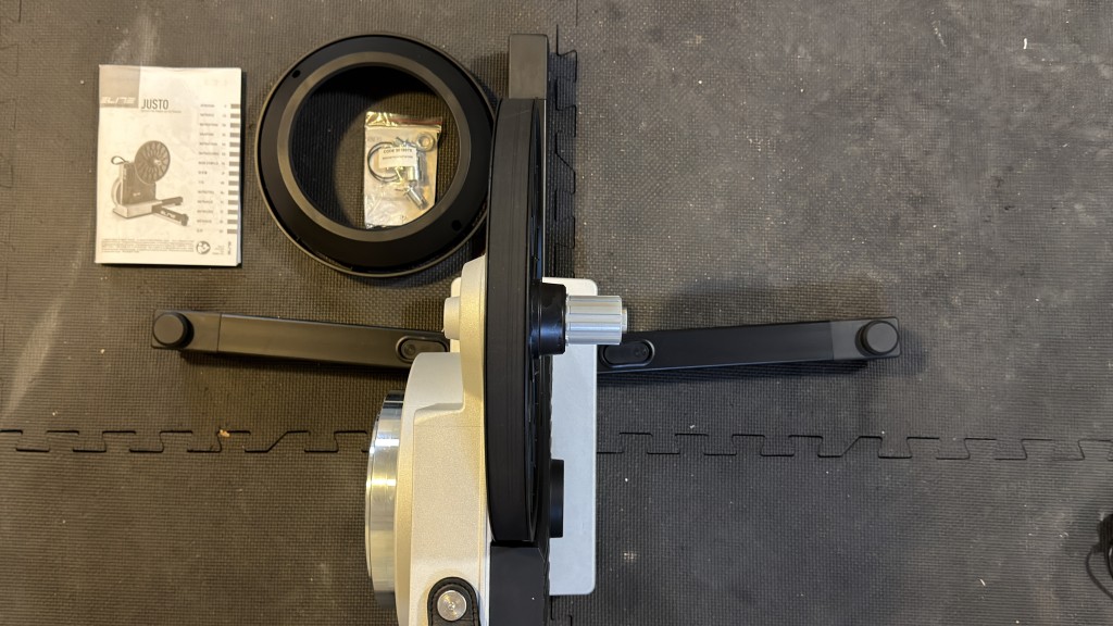 bike trainer - some trainers are far easier to assemble than others.