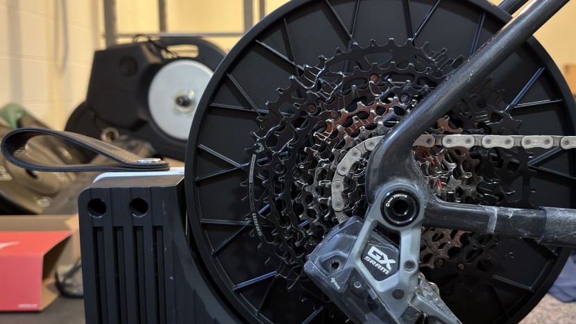 bike trainer - we love models that don't require calibration. mounting your bike...