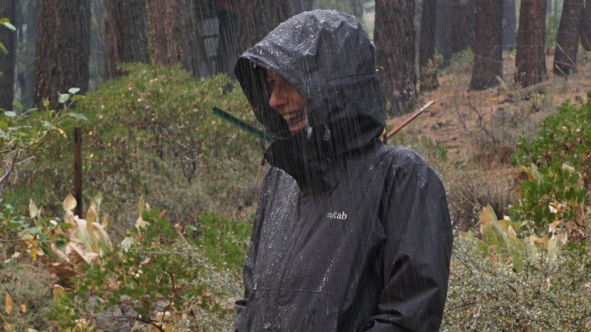 rain jacket womens - the rab downpour is an affordable rain jacket that excels in comfort...