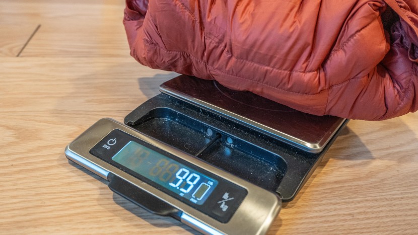 down jacket men - the scale numbers don&#039;t lie. this is an easy jacket to carry...