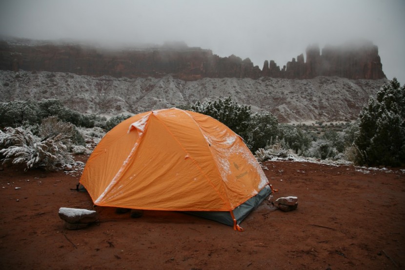 black diamond mesa - the black diamond mesa after a november snow flurry in indian creek...