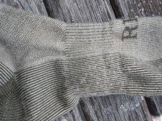 rei merino wool light hiker ii socks - detail of compression band