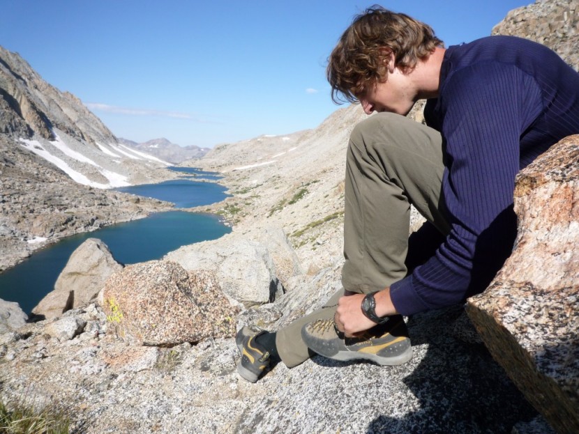 la sportiva ganda - zeb engberg laces up the gandas in kings canyon national park