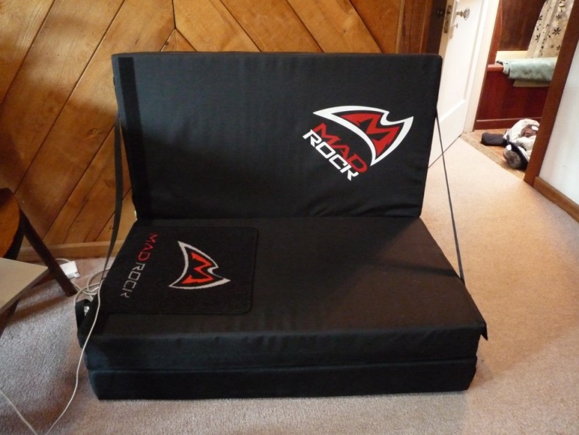 mad rock triple mad pad - the mad rock triple pad makes a great couch.