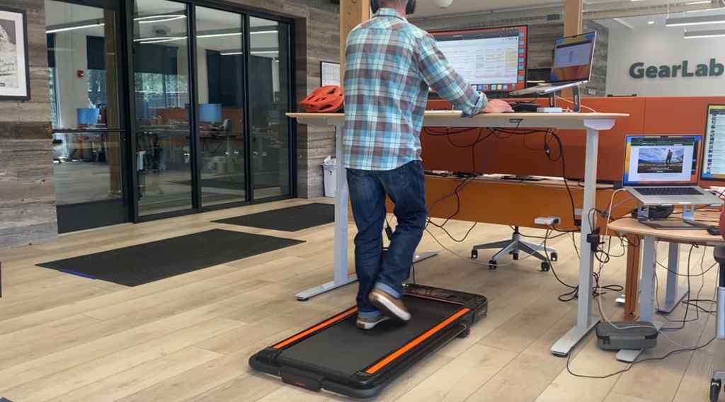 SuperFit 0.6-3.8MPH Walking Pad Under Desk Treadmill with Remote