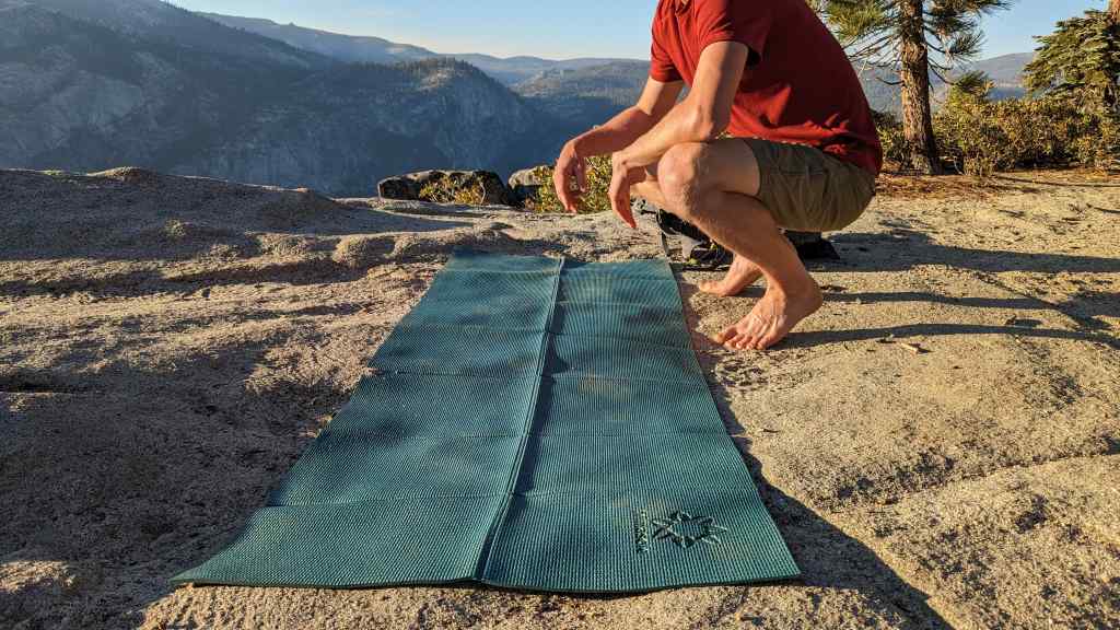  Primasole Folding Yoga Travel Pilates Mat Foldable