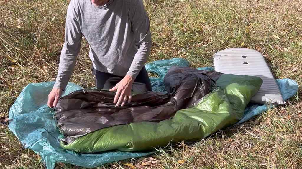 Enlightened sleeping outlet bag