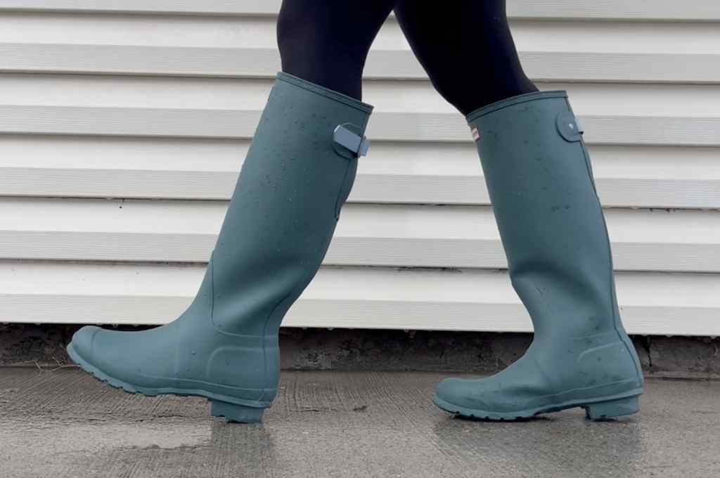 HUNTER｜BOOTS/WORKERS (Original Tall Back Adjustable - B HUNTER Original Back Adjustable Tall Rain Boot - Women's